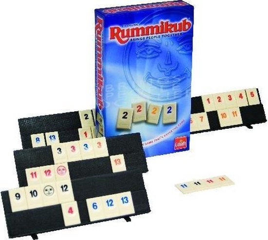 Goliath Rummikub Voyager Reisspel - Blauw