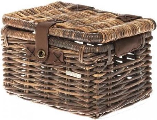 Basil Fietsmand Denton Small Rotan 22 Liter - Bruin