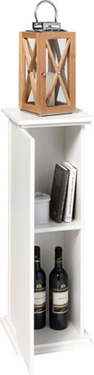 Fmd Bijzettafel Met Deur 88,5 Cm - Wit