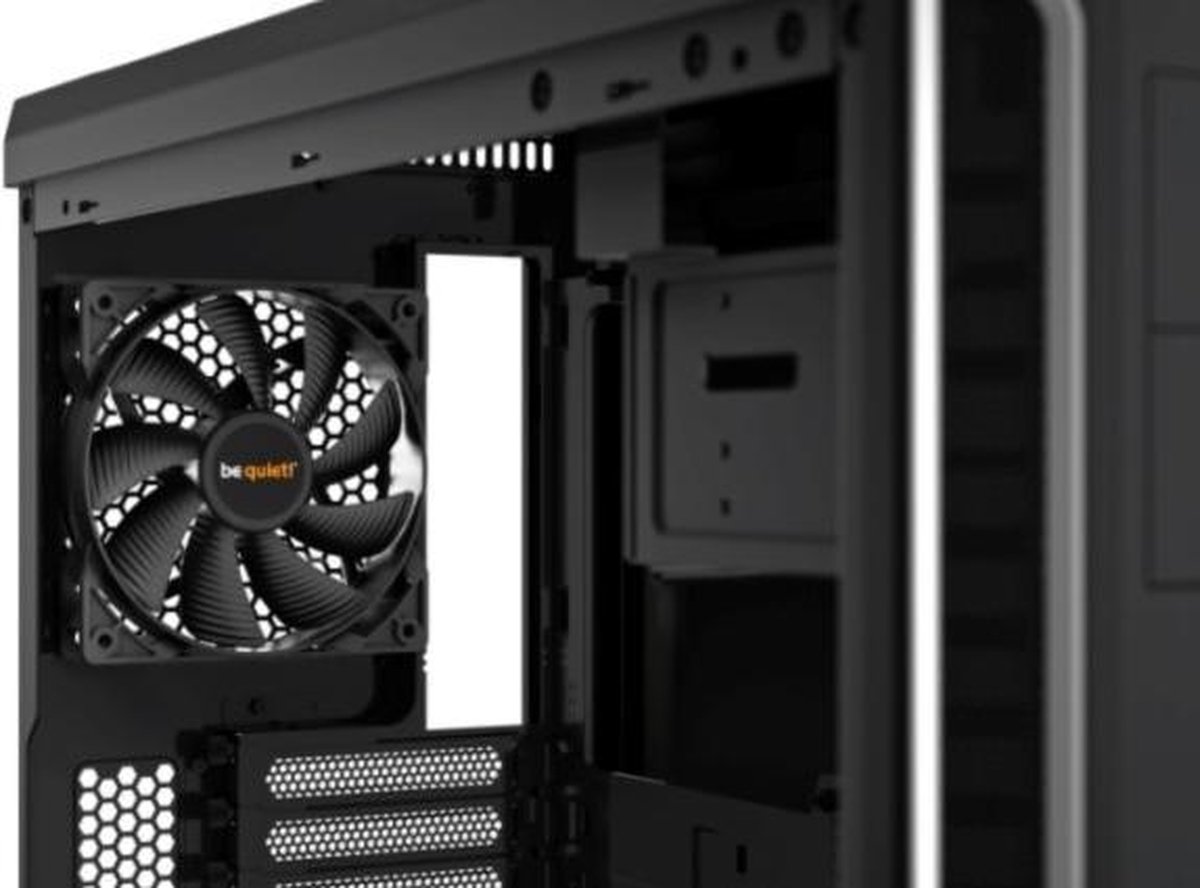 be quiet! Pure Base 600 -, Zilver - Zwart