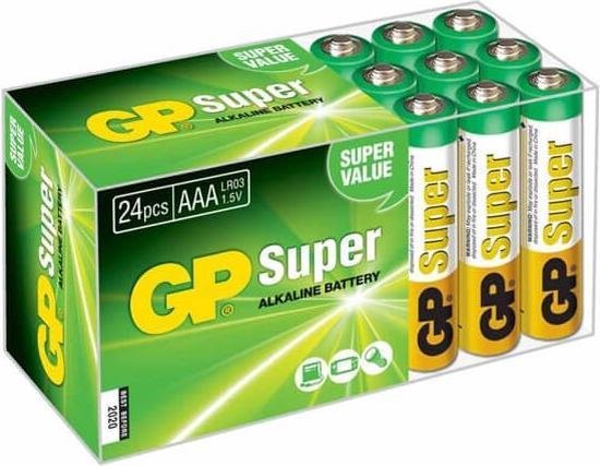 GP Super Alkaline 24x Aaa Multipack