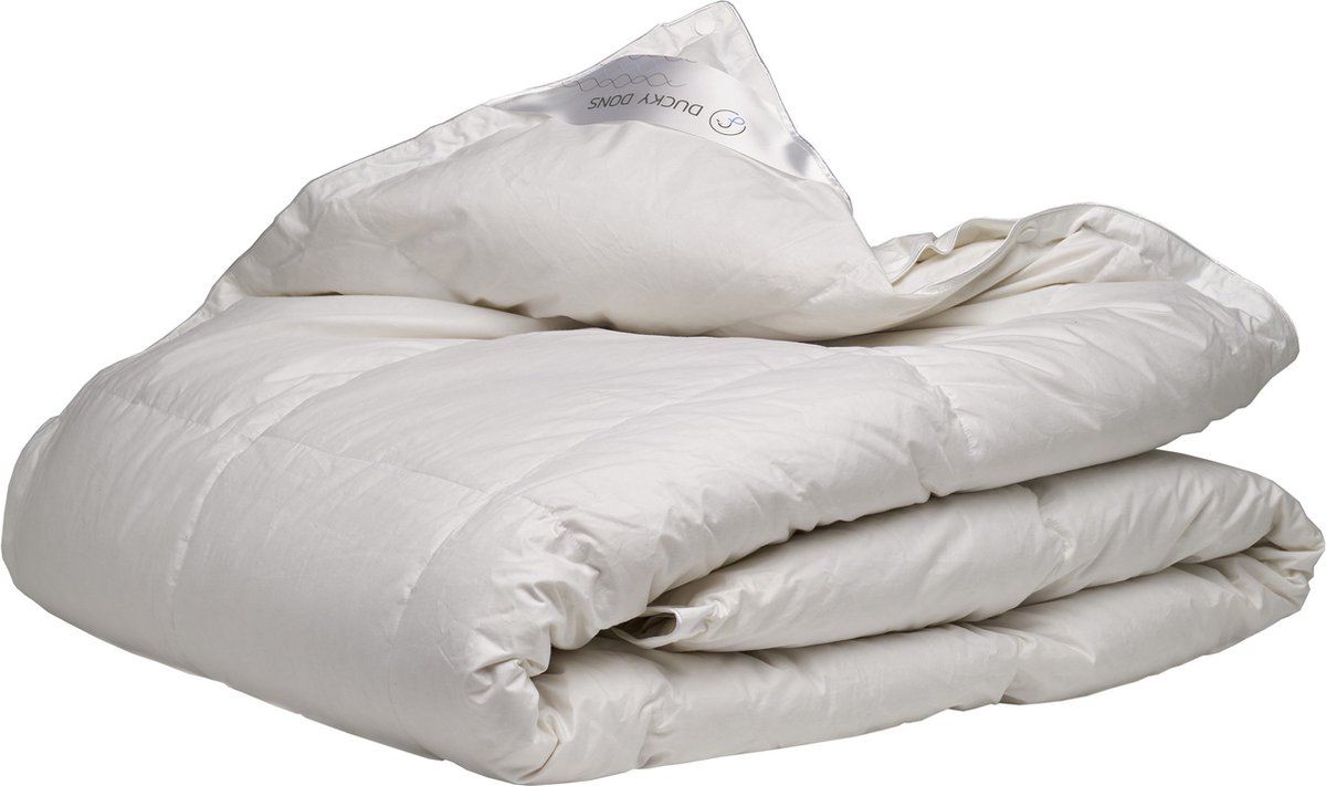 Ducky Dons 4-seizoenen Dekbed Nordic - Dons - 200 X 220 Cm - Wit