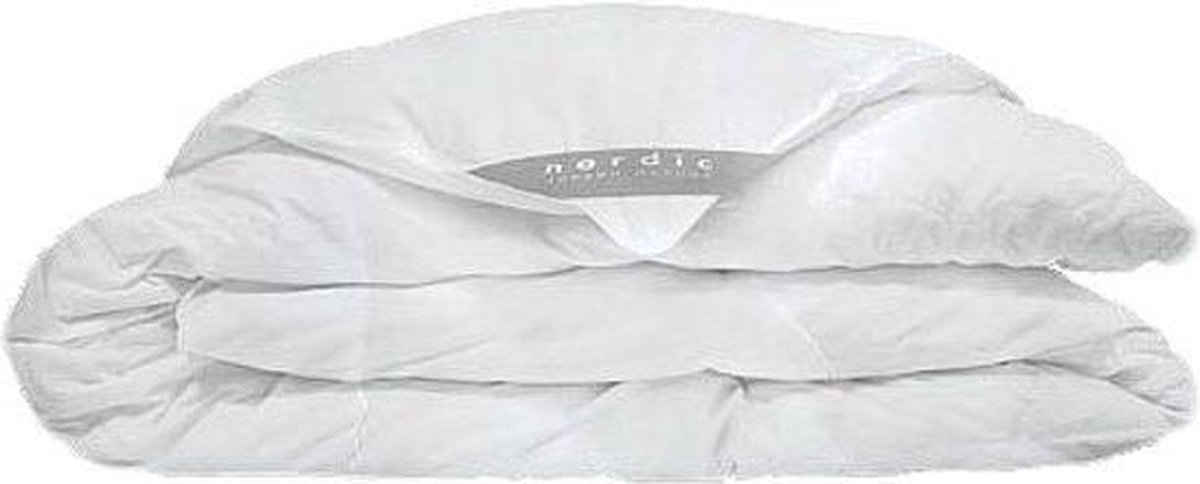 Ducky Dons 4-seizoenen Dekbed Nordic - Dons - 240 X 220 Cm - Wit