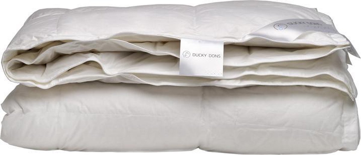 Ducky Dons 4-seizoenen Dekbed Nordic - Dons - 240 X 220 Cm - Wit