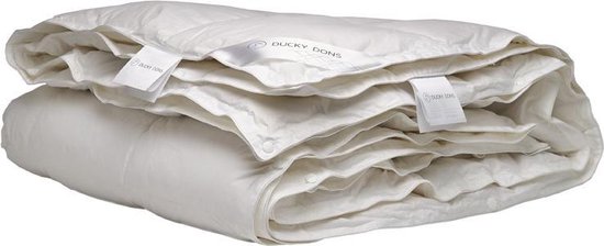 Ducky Dons 4-seizoenen Dekbed Nordic - Dons - 240 X 220 Cm - Wit