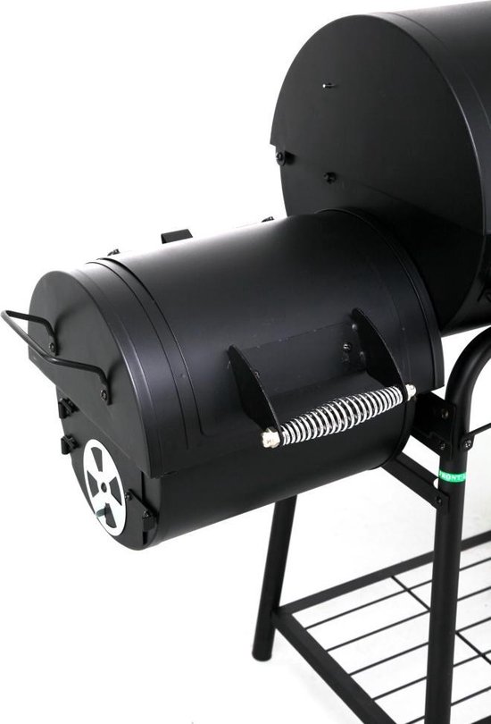 tepro Garten Tepro Biloxi Afsluitbare Houtskool Barbecue / Smoker - Zwart
