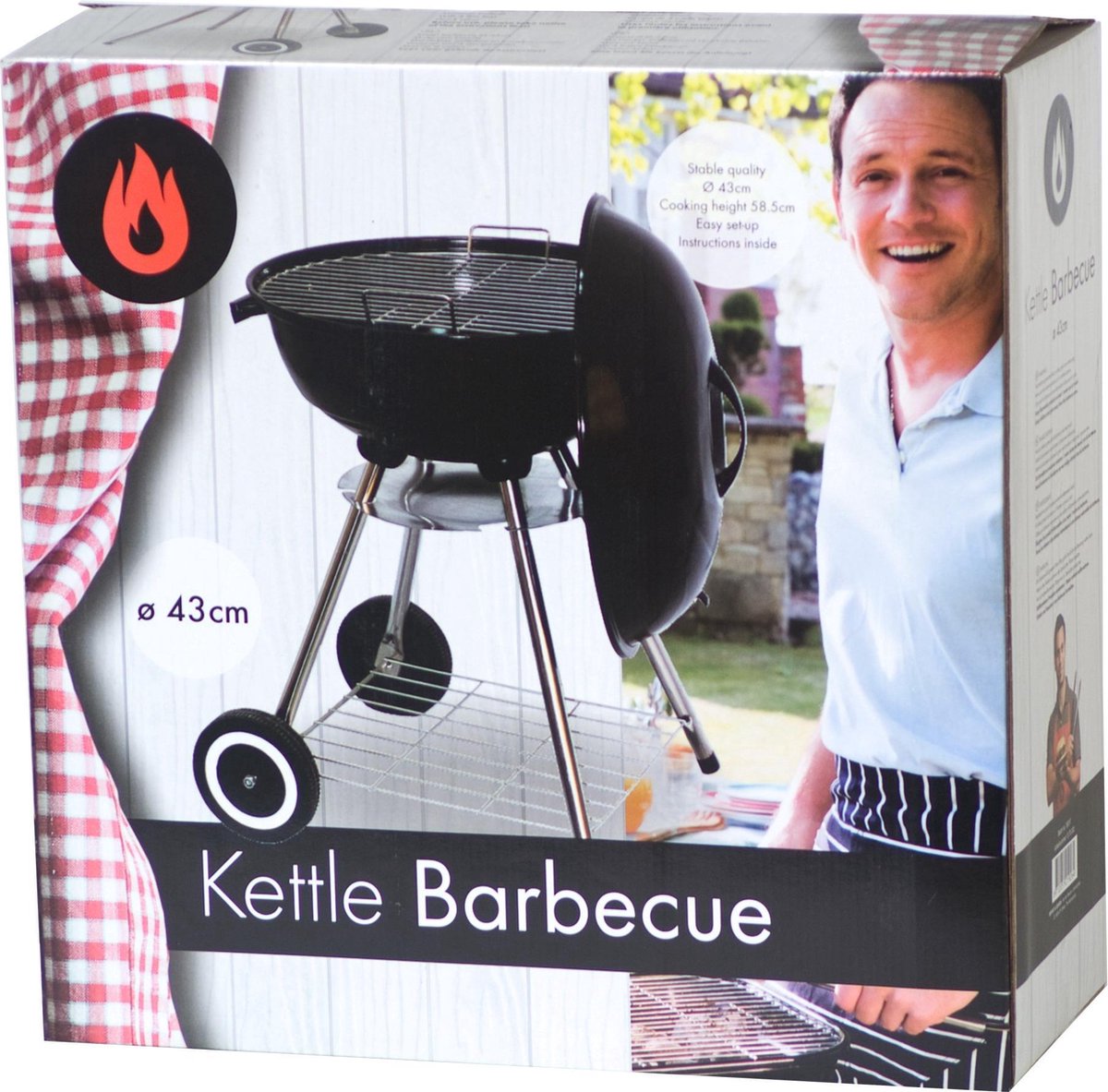 Kogel Barbecue - Zwart