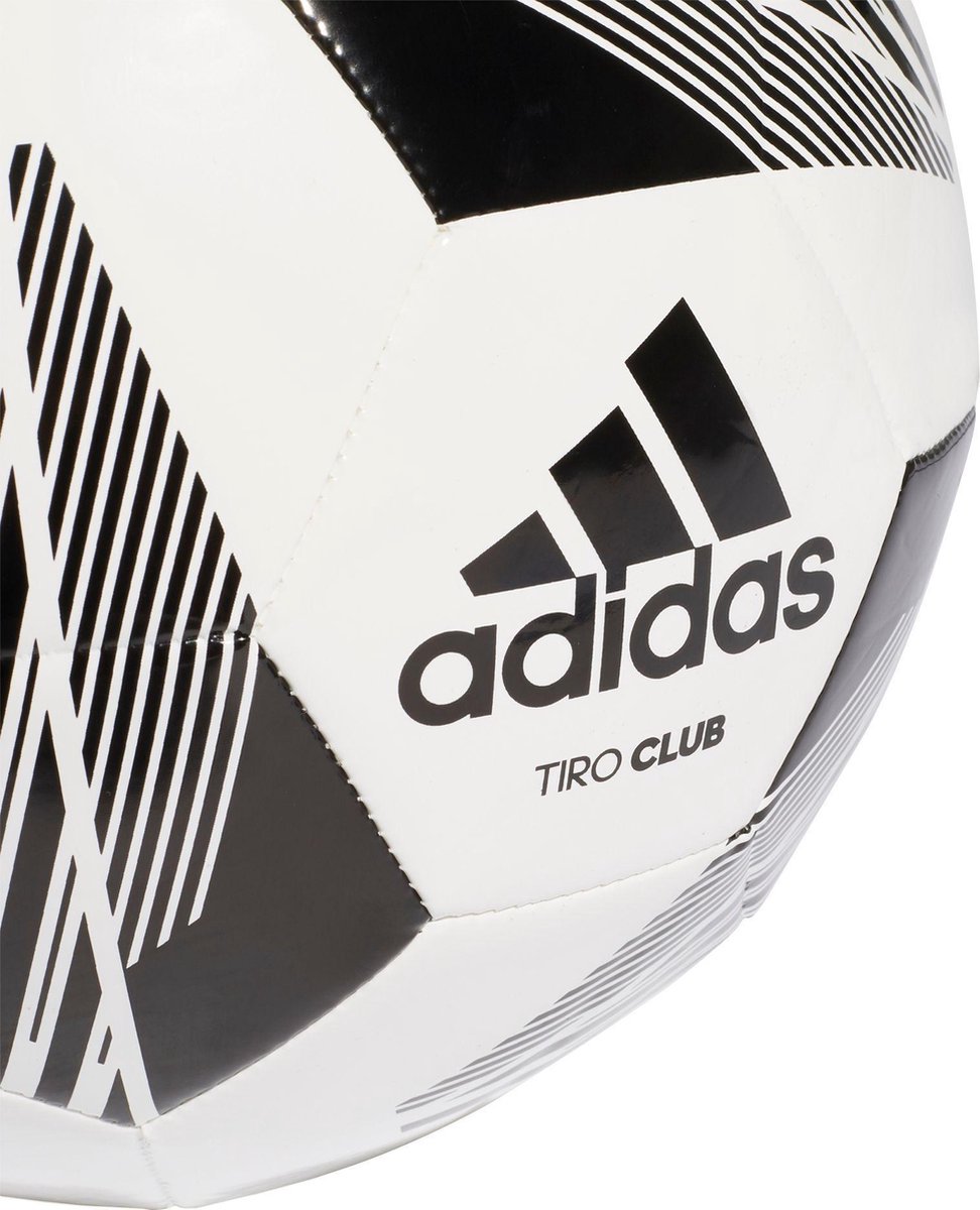 Top1Toys Voetbal Adidas Zwart/Wit Maat 5