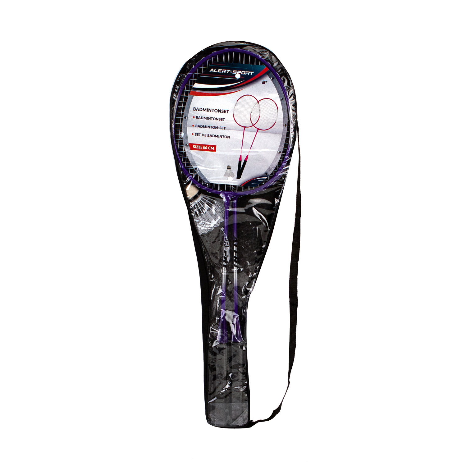 Alert Sport Badminton Set 2 Personen - Zwart