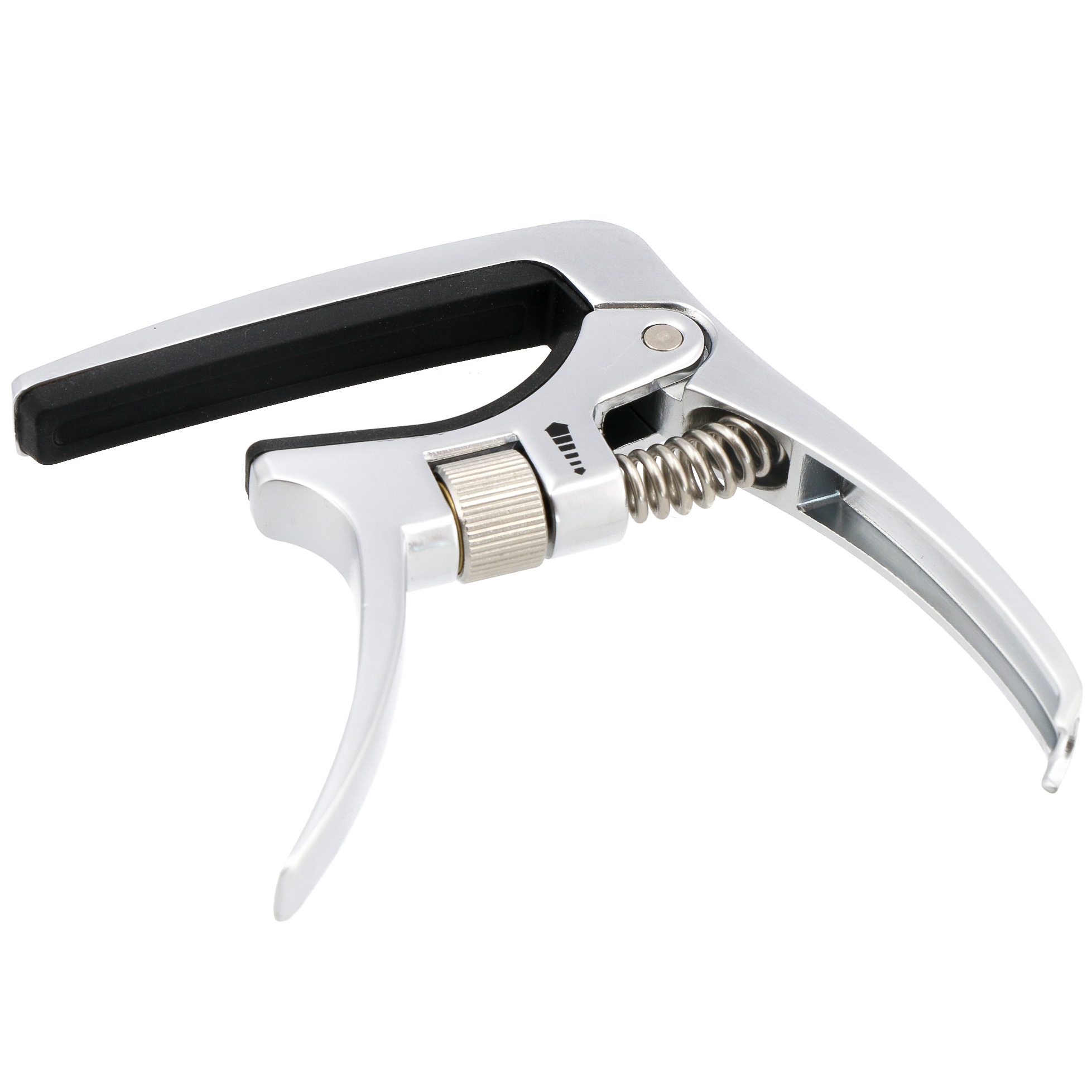 Fazley C3X capo met bridge pin puller voor westerngitaar - Silver