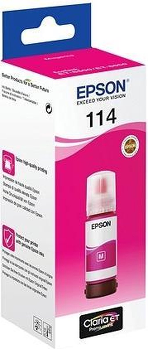 Epson 114 Inktflesje - Magenta