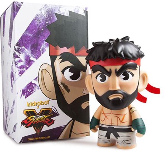 Kidrobot Street Fighter V: Hot Ryu Medium - Actiefiguur