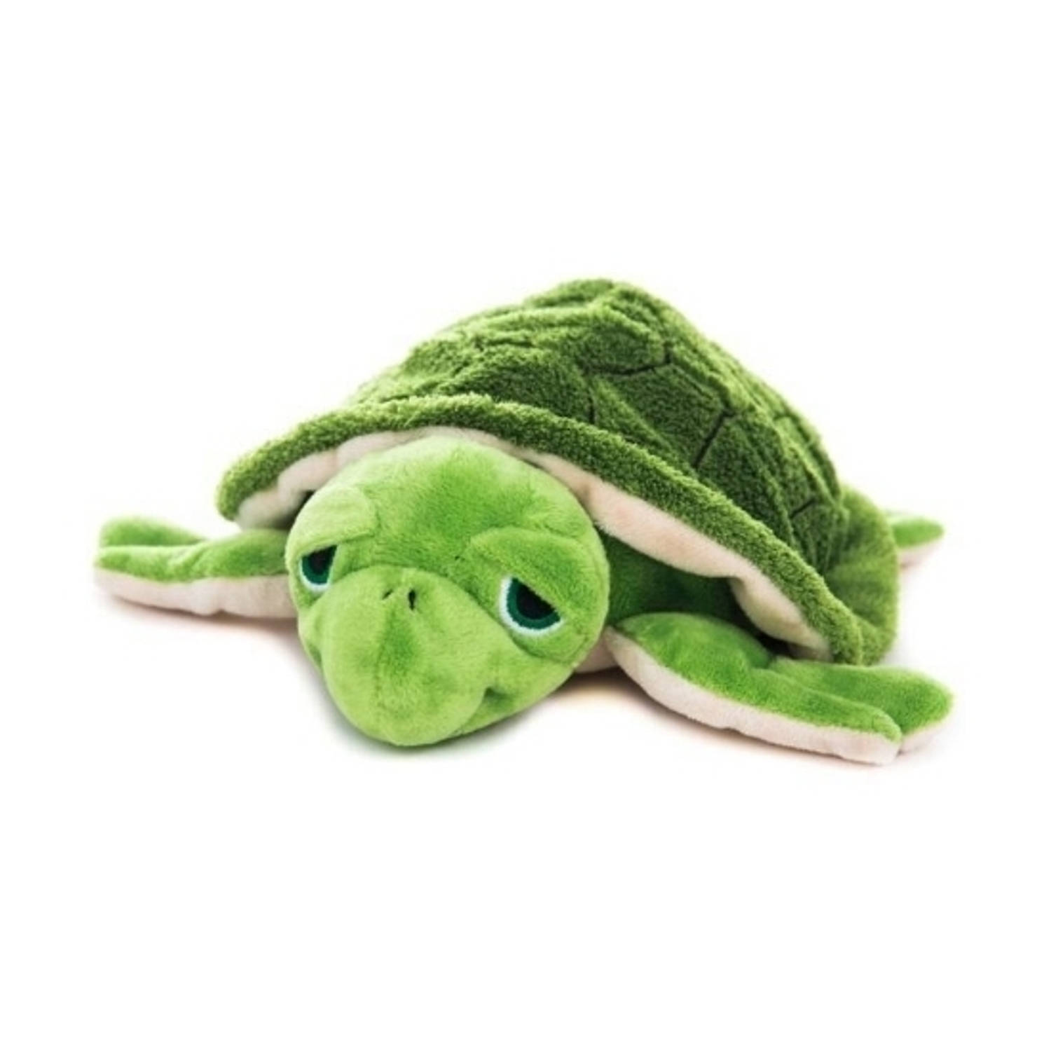 Magnetron Warmte Knuffel Zeeschildpad 18 Cm - Groen