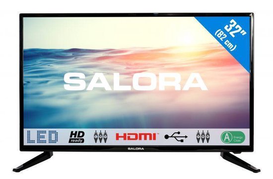 Salora Televisie Led 32led1600 - Zwart