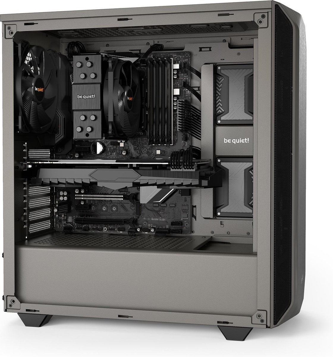 be quiet! Pure Base 500 - - Grijs