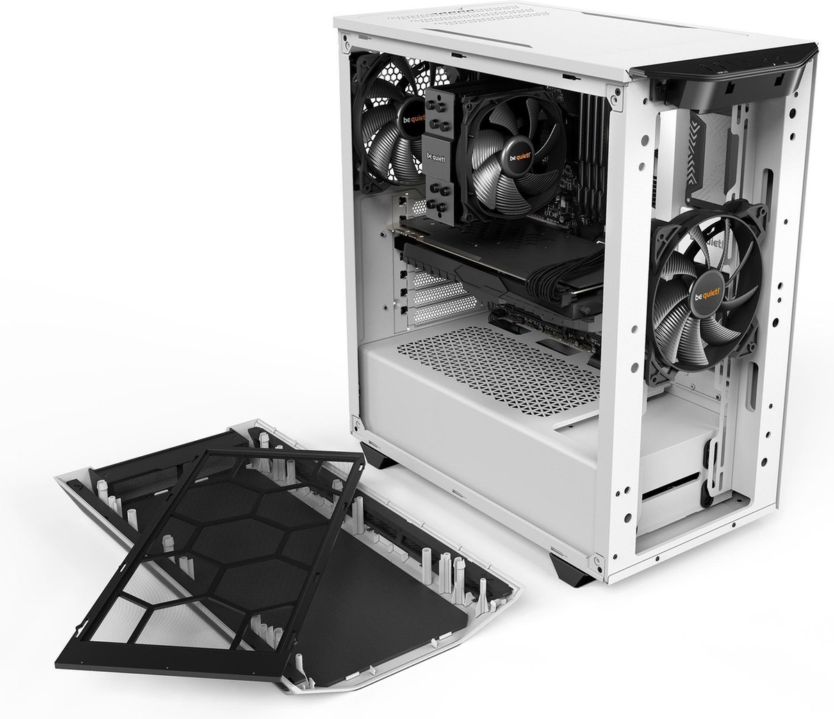 be quiet! Pure Base 500 - Window - - Wit