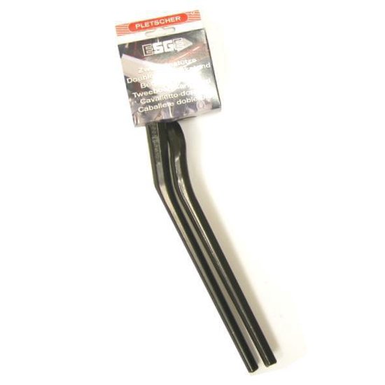 ESGE Standaard Dubbel Twin Aluminium 28 Inch 29mm - Zwart