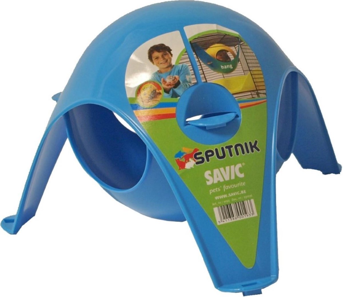 Savic Sputnik - Kooi Accessoire - 21x21x12 cm Geel - Groen