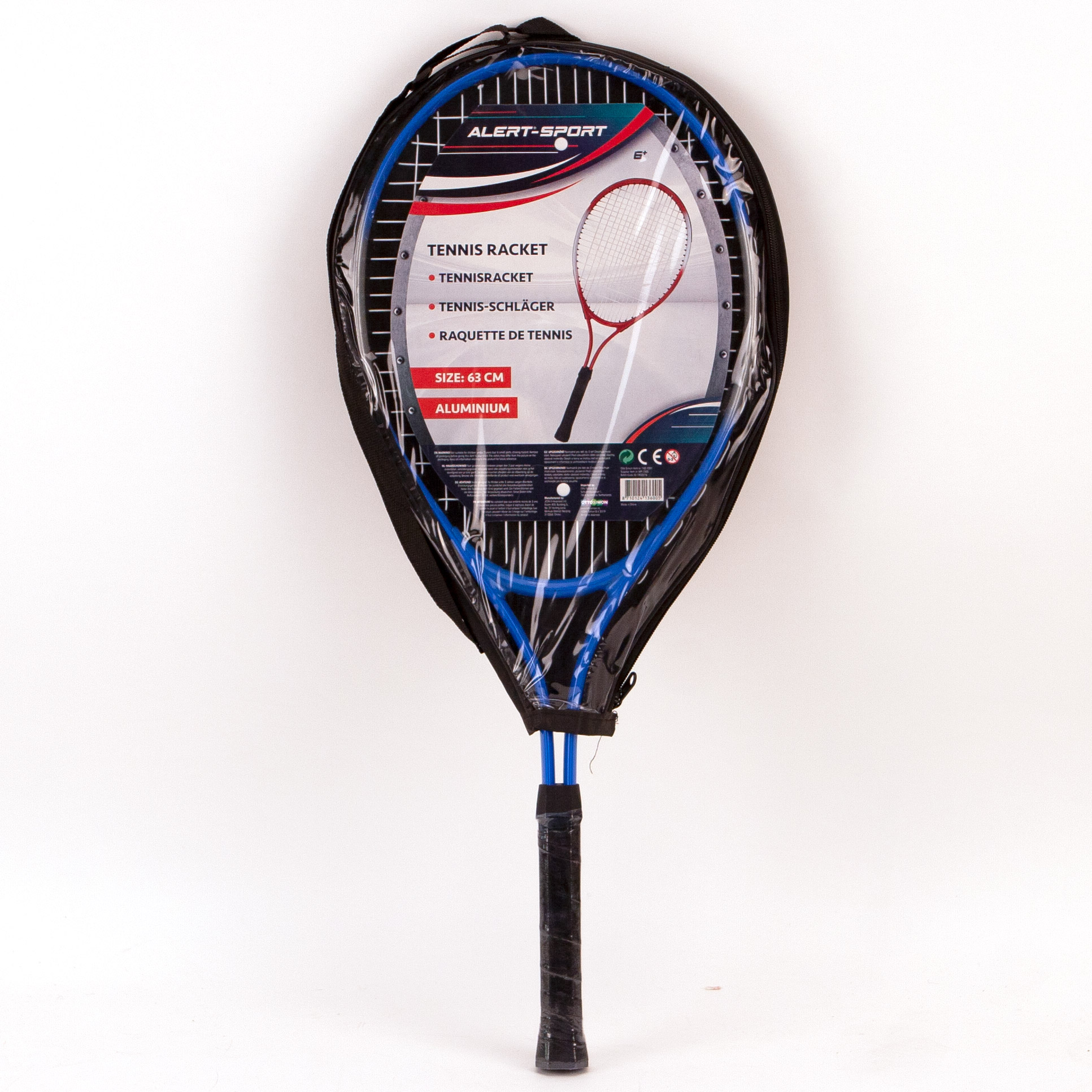 Alert Sport Tennisracket 63 Cm In Tas - Blauw