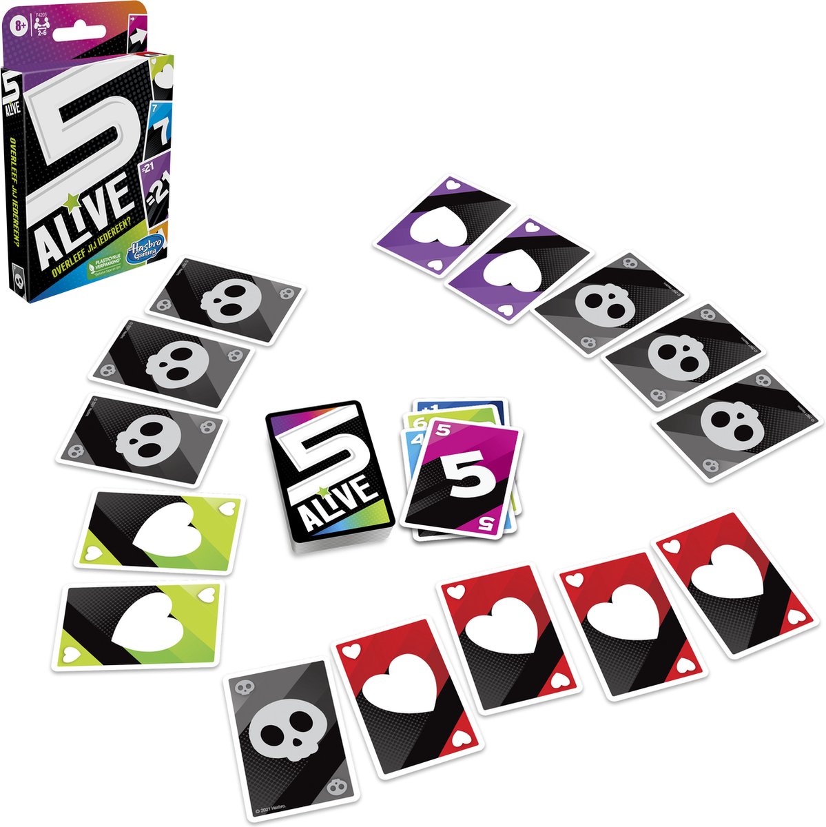 Hasbro Spel 5 Alive Kaartspel