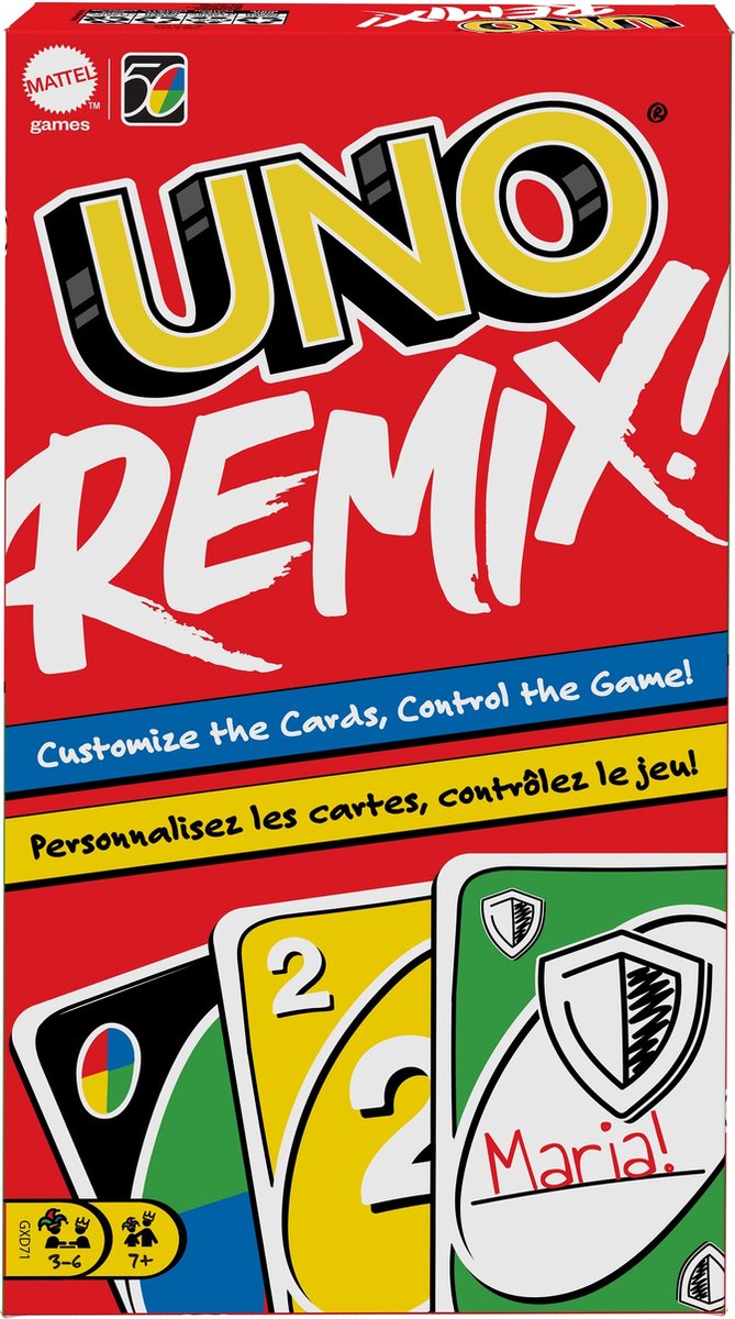 Mattel Spel Uno Remix