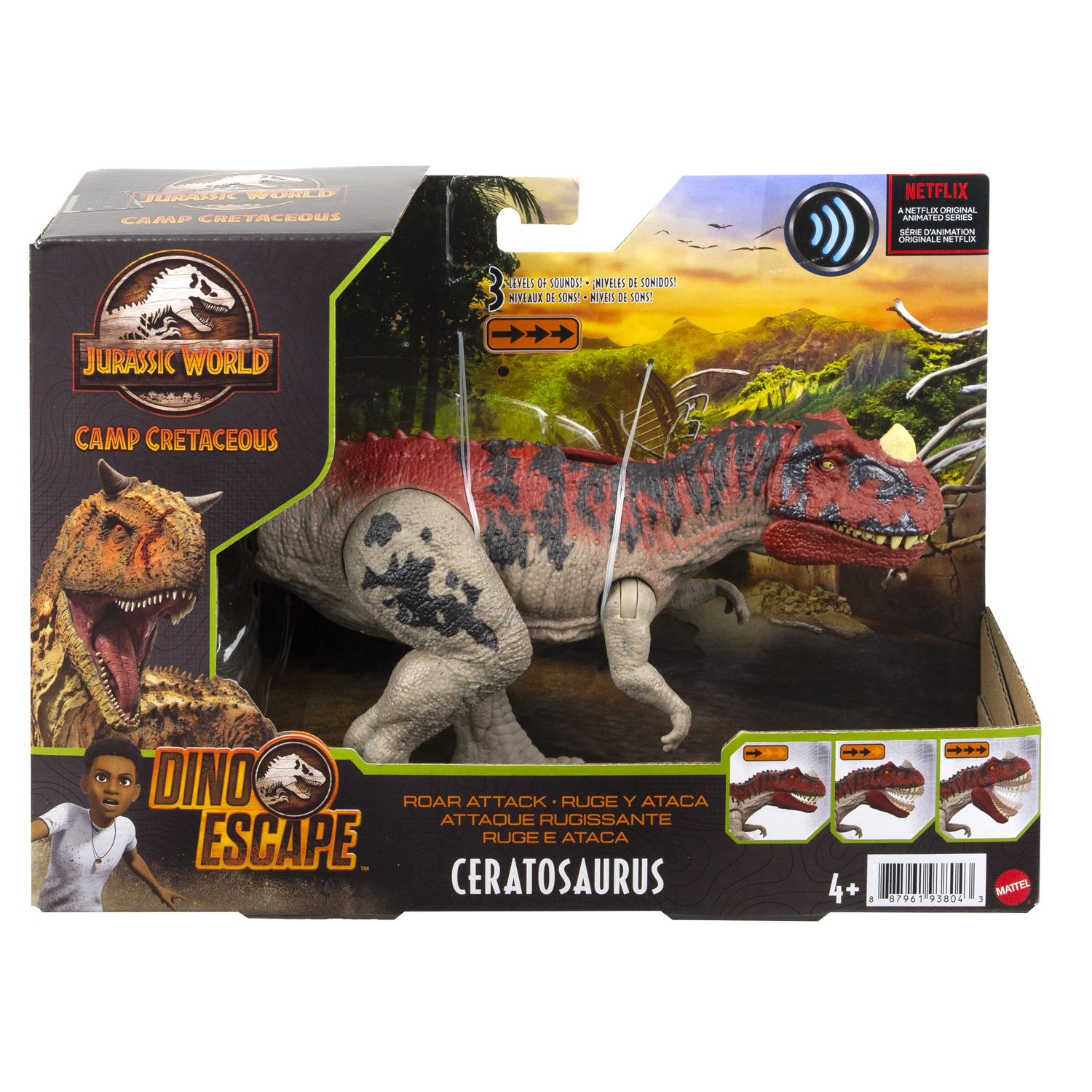 Mattel Jurassic World Roar Attack Assortment