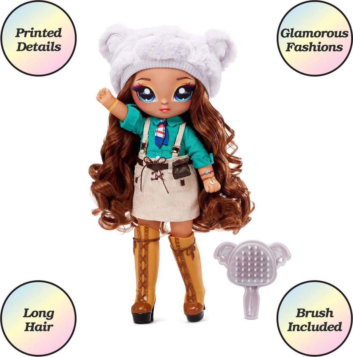 MGA Na! Na! Na! Surprise Teens Doll - Amelia Outback (Koala)