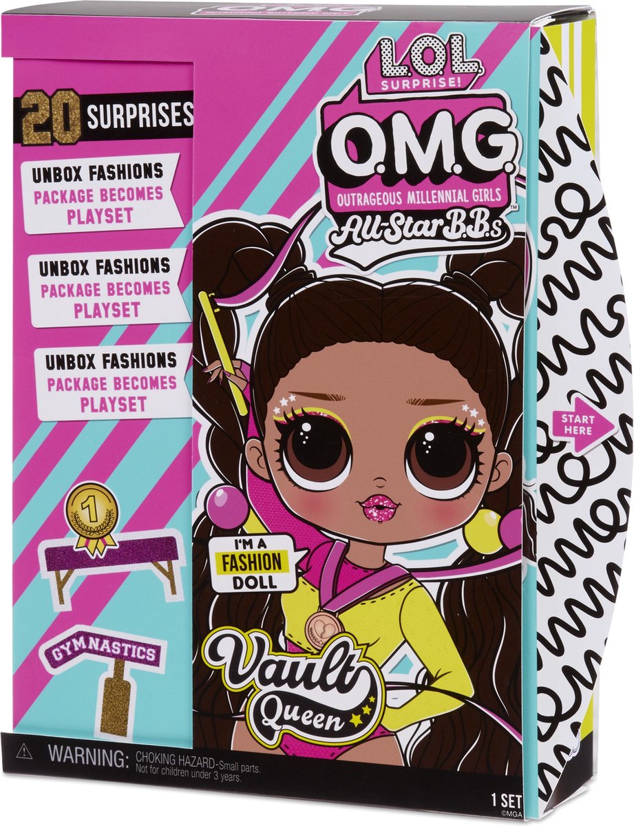 MGA L.O.L. Surprise! OMG Sports Vault Queen