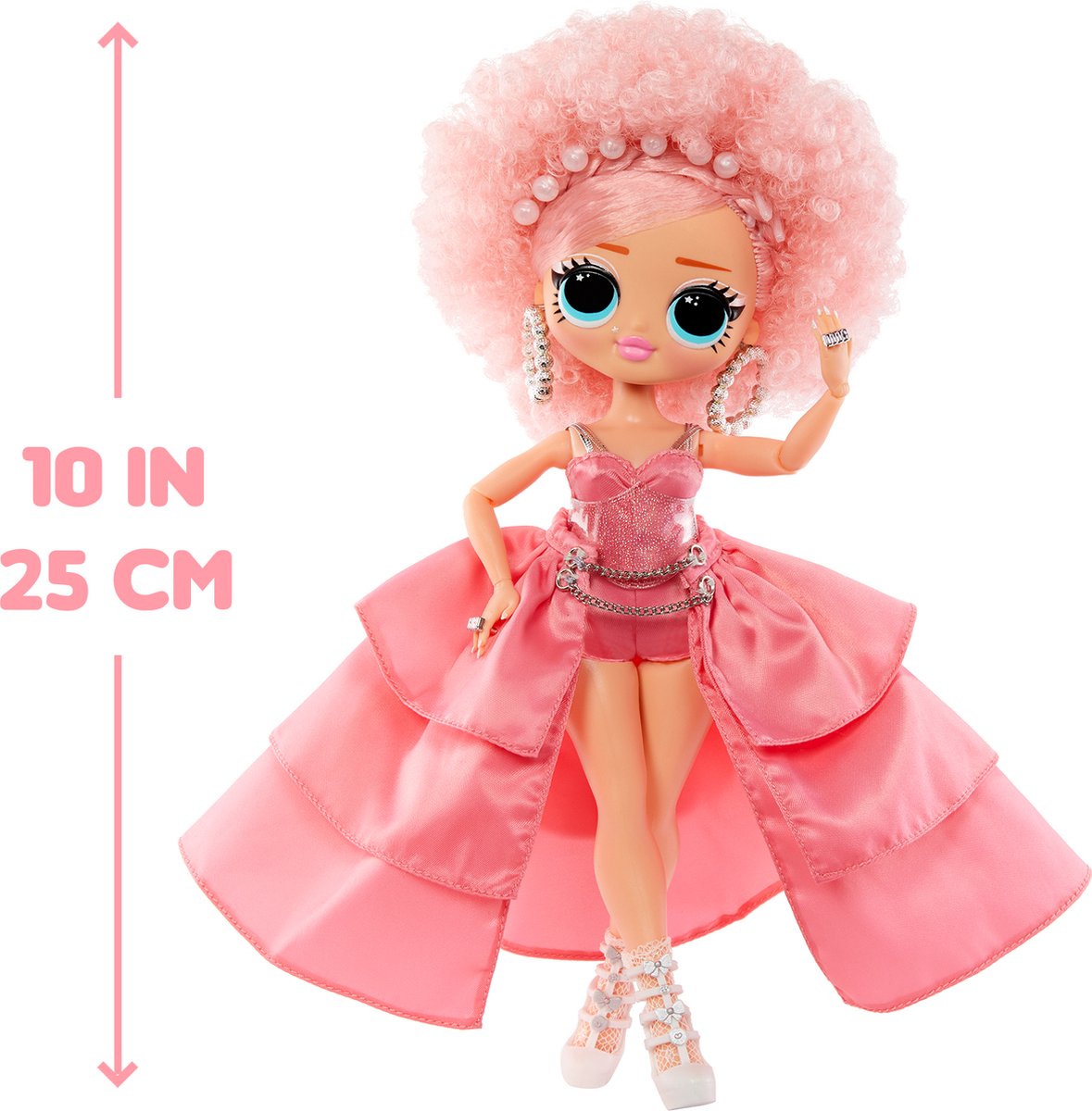 MGA L.O.L. Surprise OMG Birthday Doll- Miss Celebrate - Roze