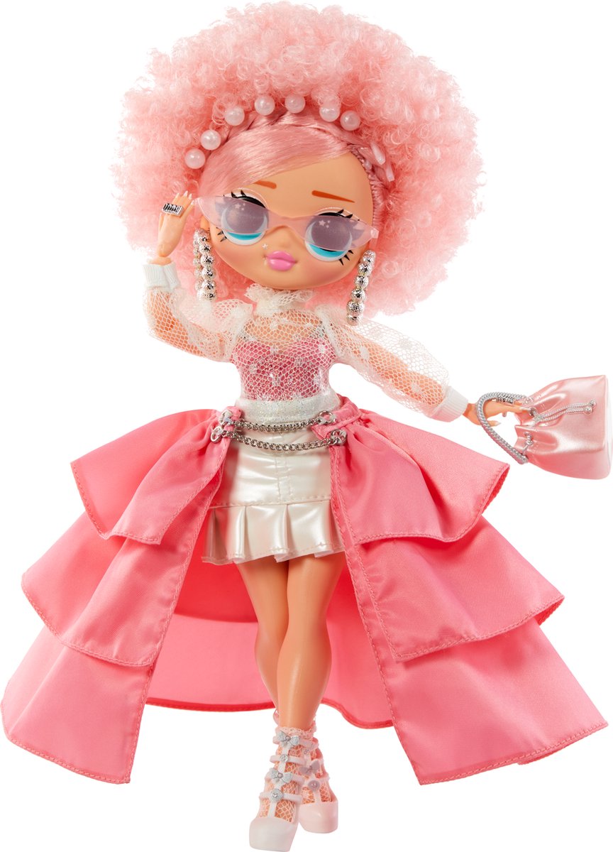 MGA L.O.L. Surprise OMG Birthday Doll- Miss Celebrate - Roze