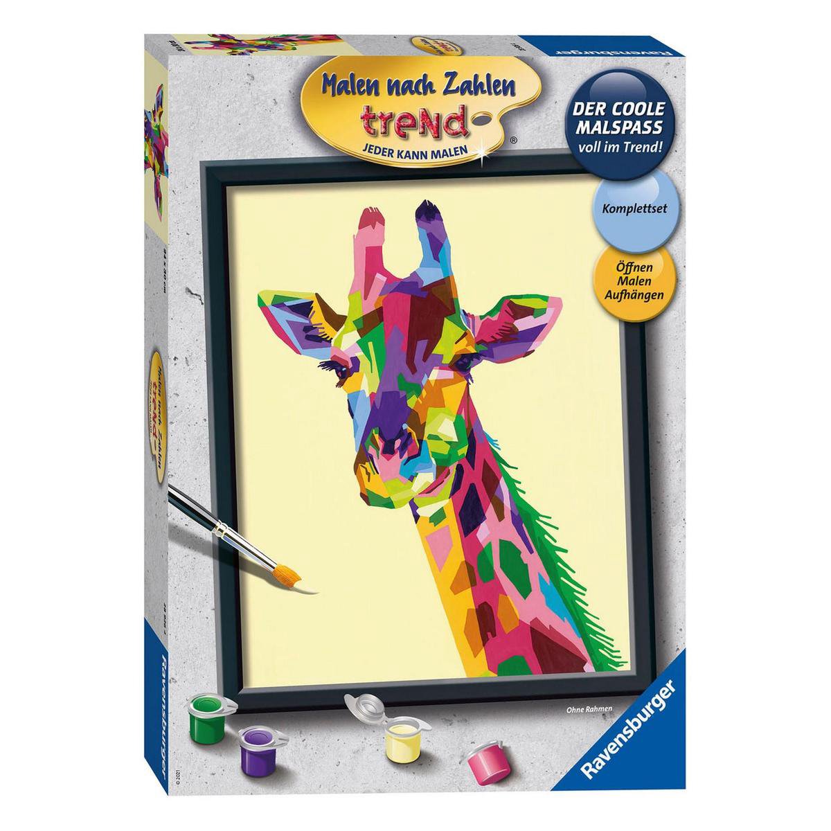 Ravensburger Schilder Op Nummer Bonte Giraffe
