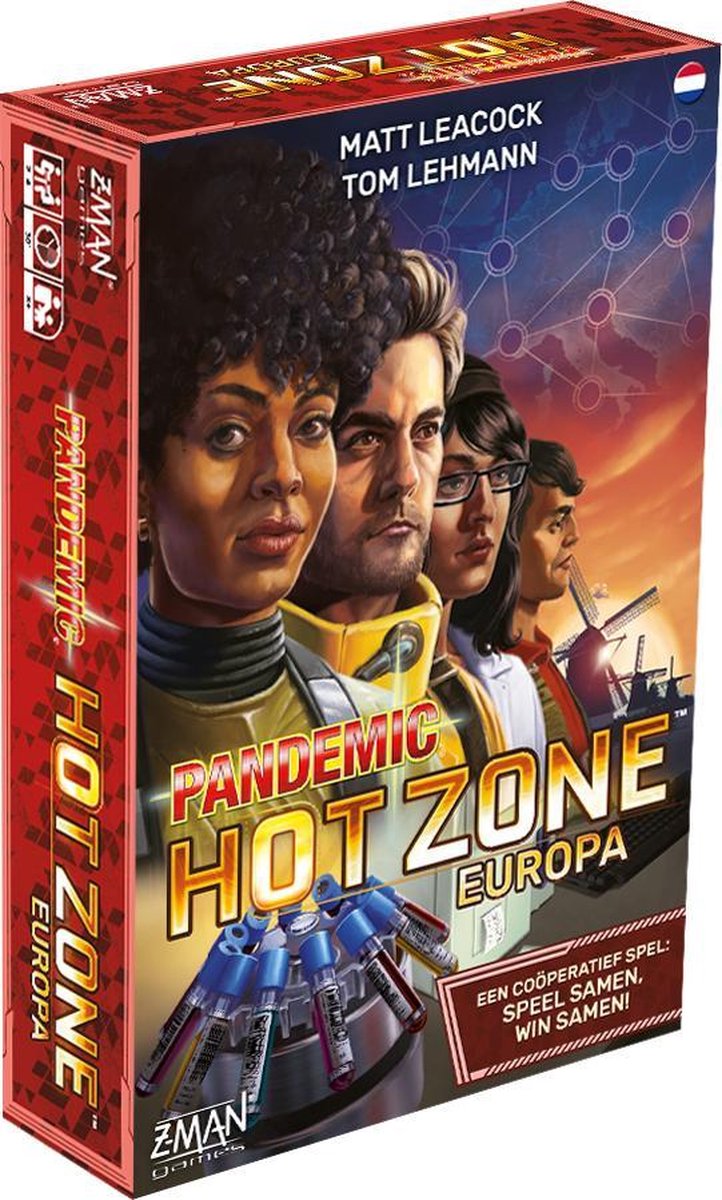 Asmodee Pandemic Hot Zone Europa - Bordspel