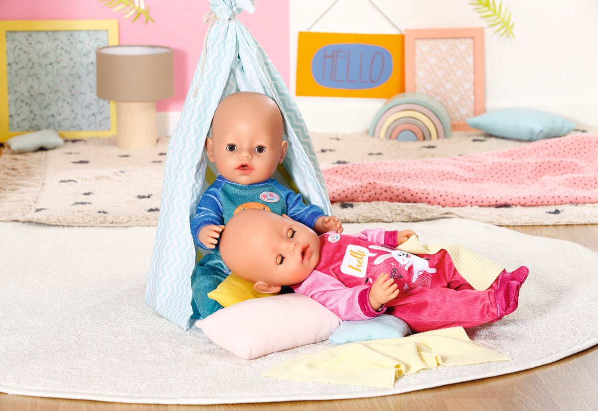 Zapf Baby Born Romper Pink 43 Cm - Roze