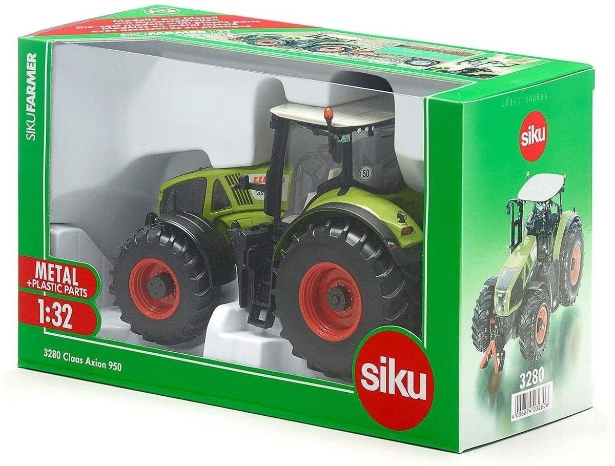 Siku 3280 Tractor Claas Axion 950 - Schaal 1:32 - Groen