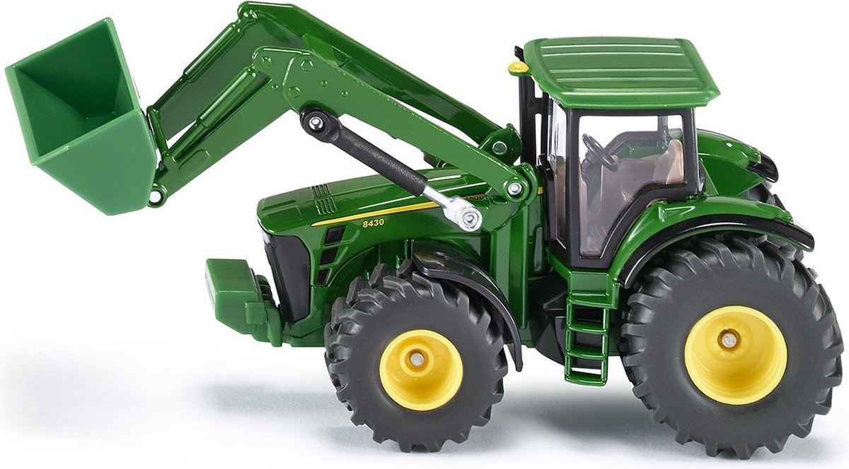 Siku 1982 Tractor John Deere Met Lader - Groen