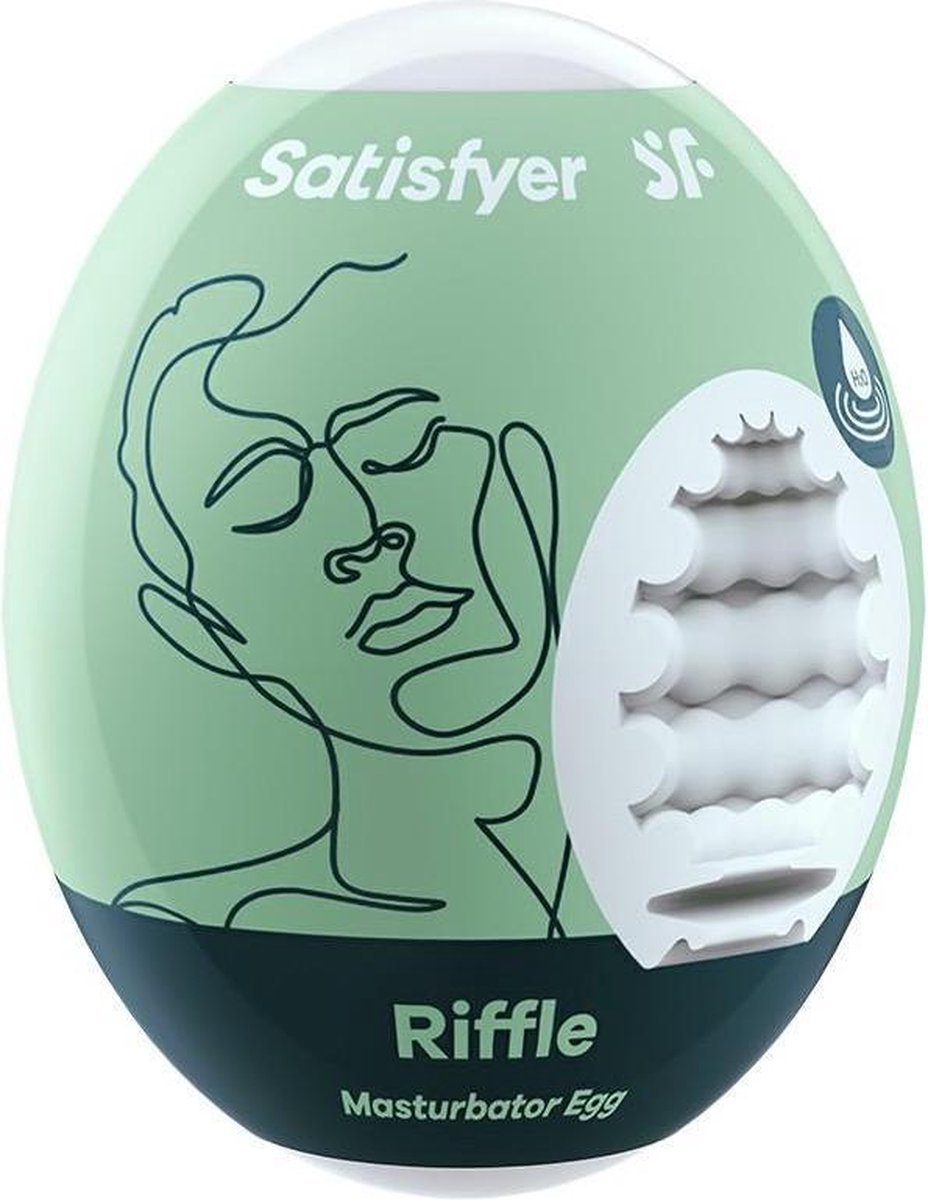 Satisfyer masturbatie-ei Riffle