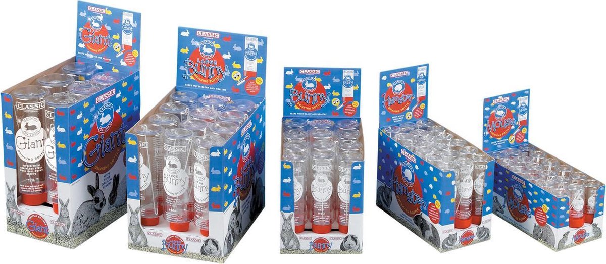 Classic Drinkfles Muis Plastic - Waterfontein - 75 ml