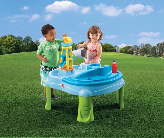 Step2 Splash & Scoop Bay Zand- En Watertafel - Blauw