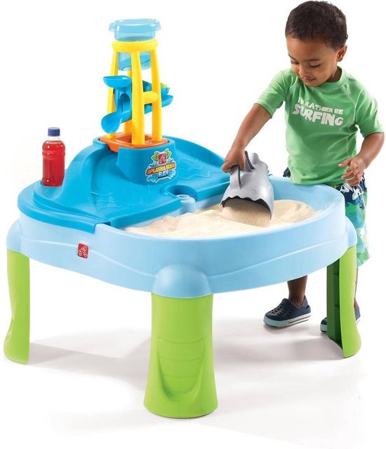 Step2 Splash & Scoop Bay Zand- En Watertafel - Blauw