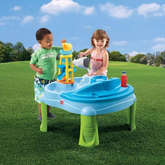 Step2 Splash & Scoop Bay Zand- En Watertafel - Blauw