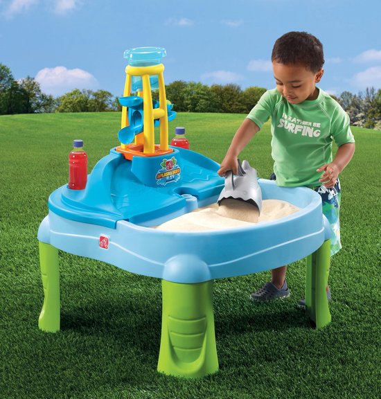 Step2 Splash & Scoop Bay Zand- En Watertafel - Blauw