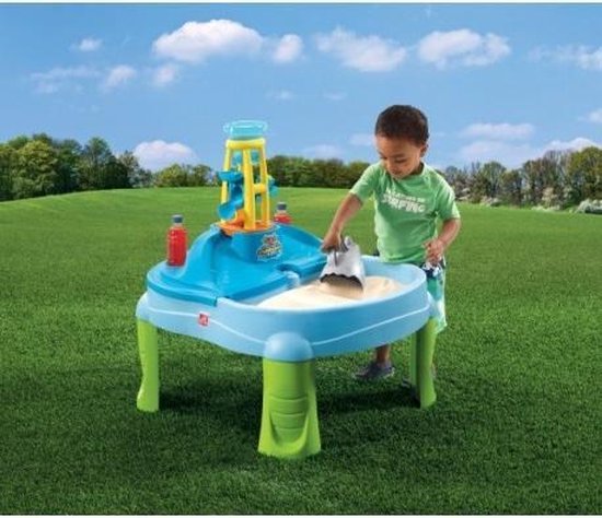 Step2 Splash & Scoop Bay Zand- En Watertafel - Blauw