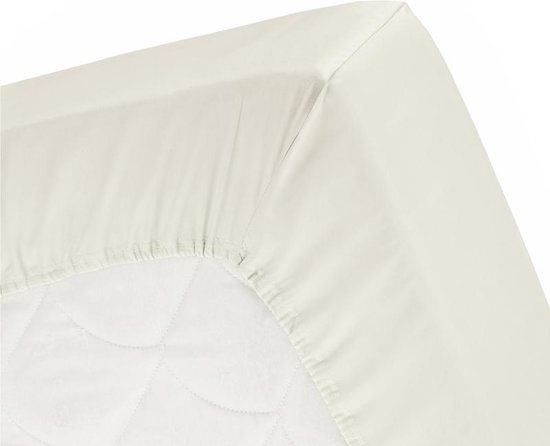 Damai Multiform Double Jersey Hoeslaken Cream-80/90 X 210/220 Cm - Beige