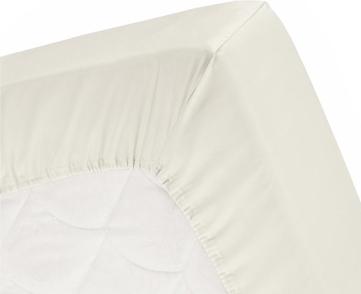 Damai Multiform Double Jersey Hoeslaken Cream-80/90 X 210/220 Cm - Beige