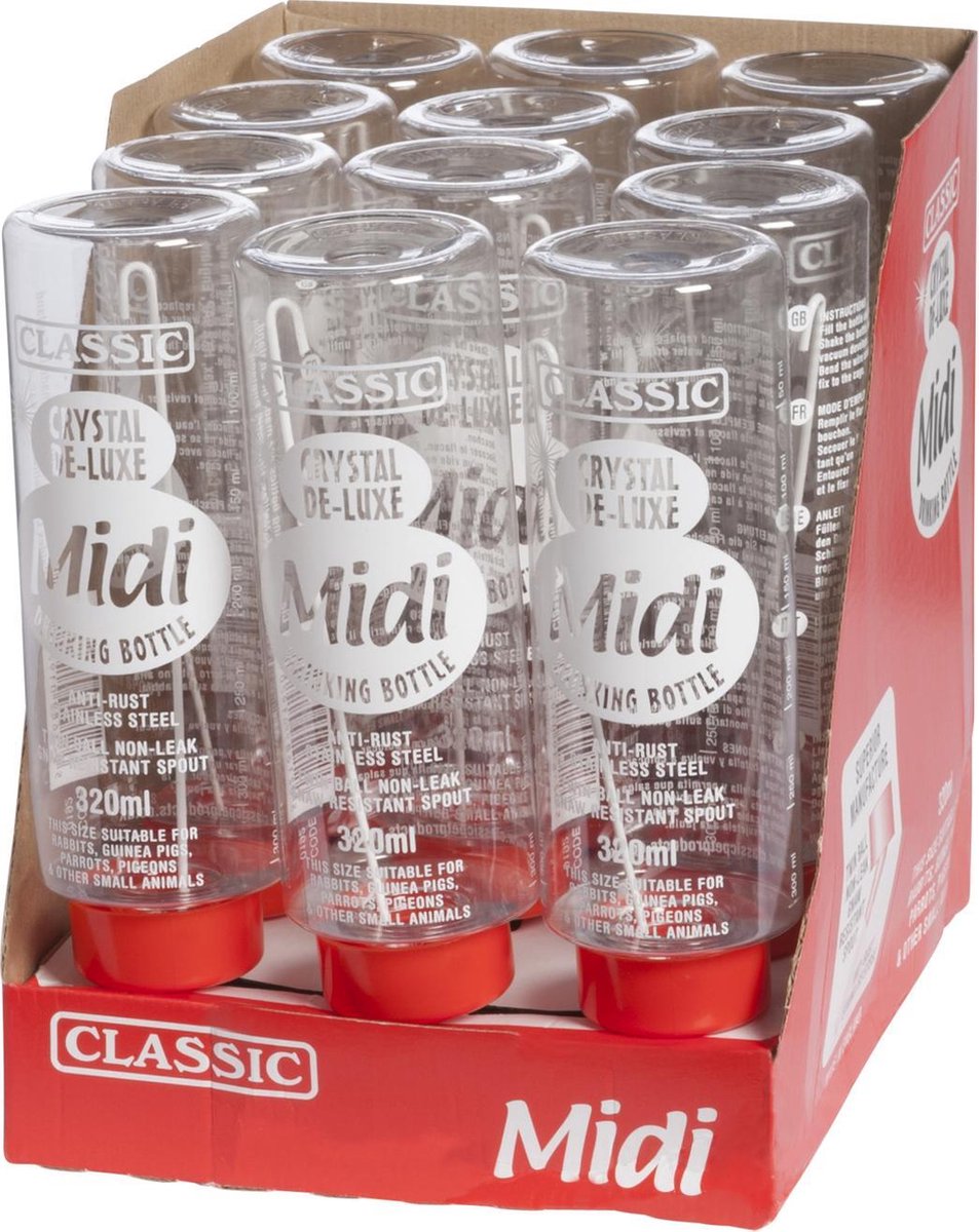 Classic Drinkfles Cavia Plastic - Ruif - 320 ml