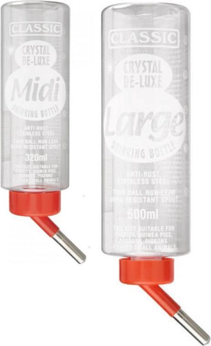 Classic Drinkfles Konijn Plastic - Waterfontein - 600 ml