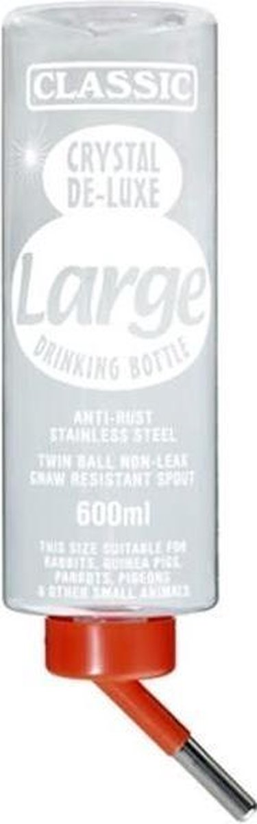 Classic Drinkfles Konijn Plastic - Waterfontein - 600 ml