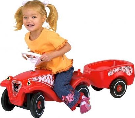 Big Bobby Car Classic Trailer - Rood