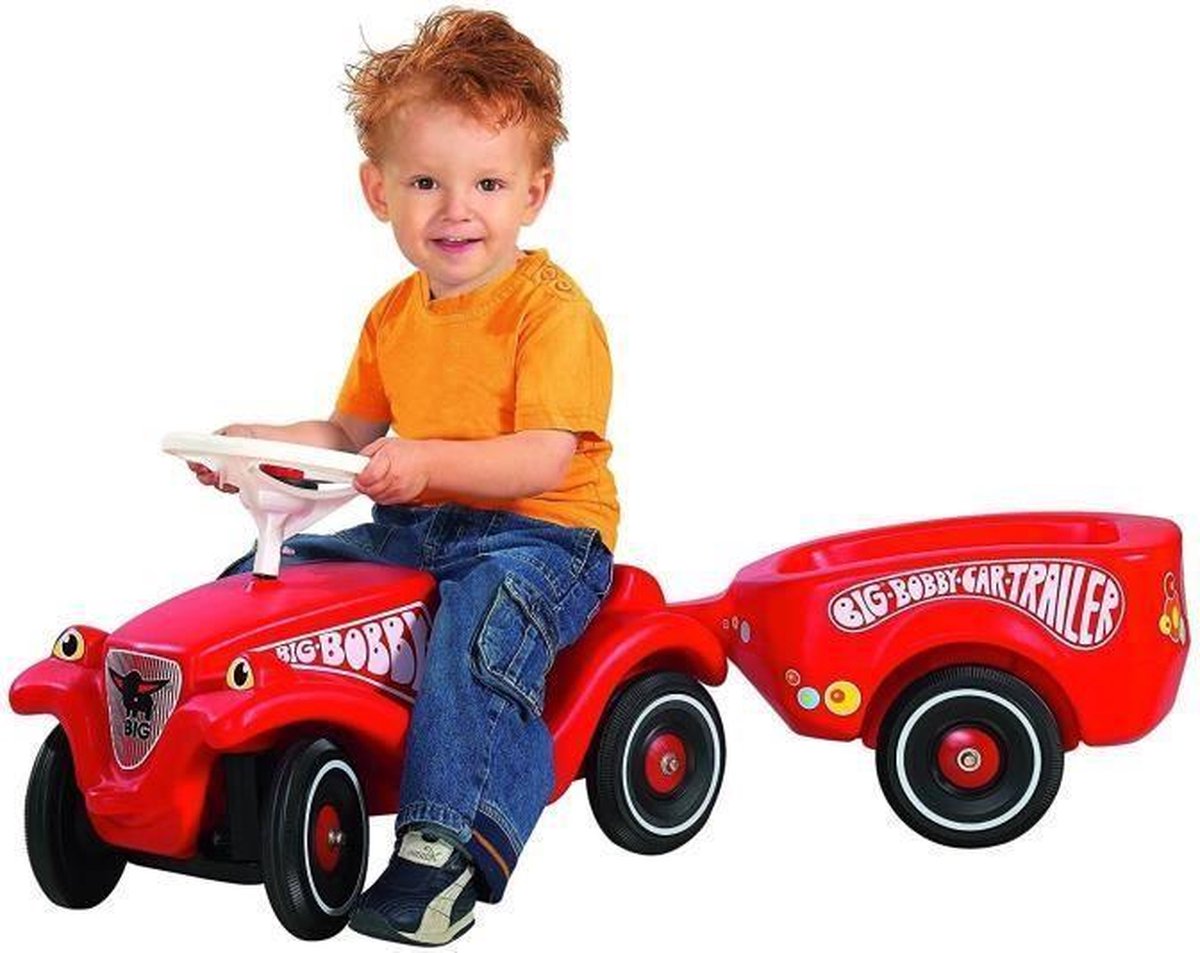 Big Bobby Car Classic Trailer - Rood
