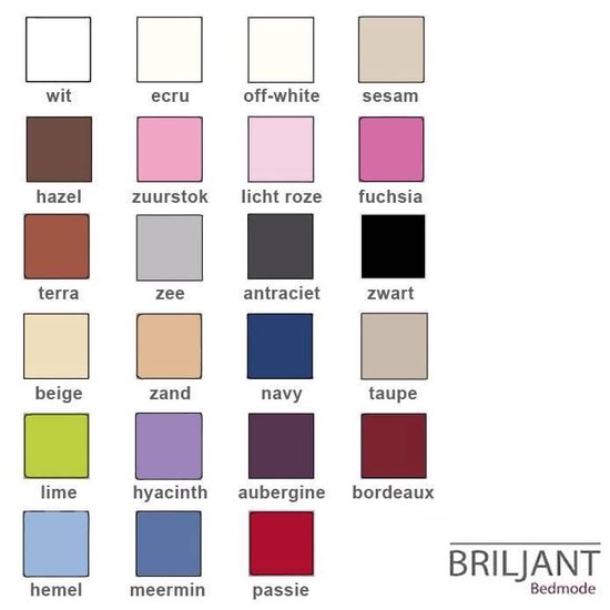 Briljant Matrasvernieuwer Badstof -180 X 200 Cm - Wit